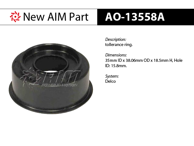 AO-13558A tolerance ring