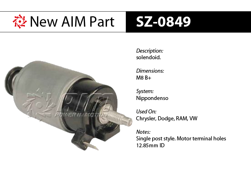 SZ-0849 solenoid